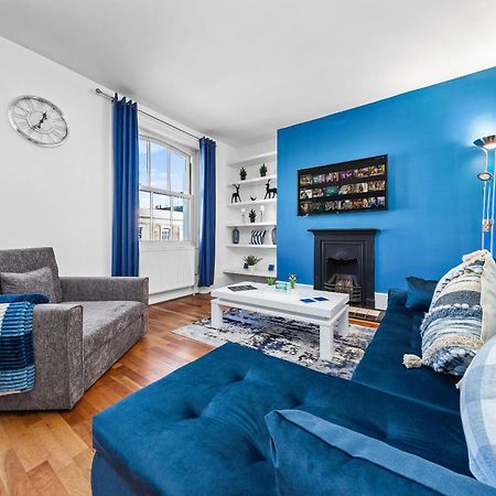 Balcony Blue Theme 1 Bedroom Central London Luxury Flat Near Hyde Park! Accommodates Up To 6! Double Sofa Bed And Next To Station! Esterno foto